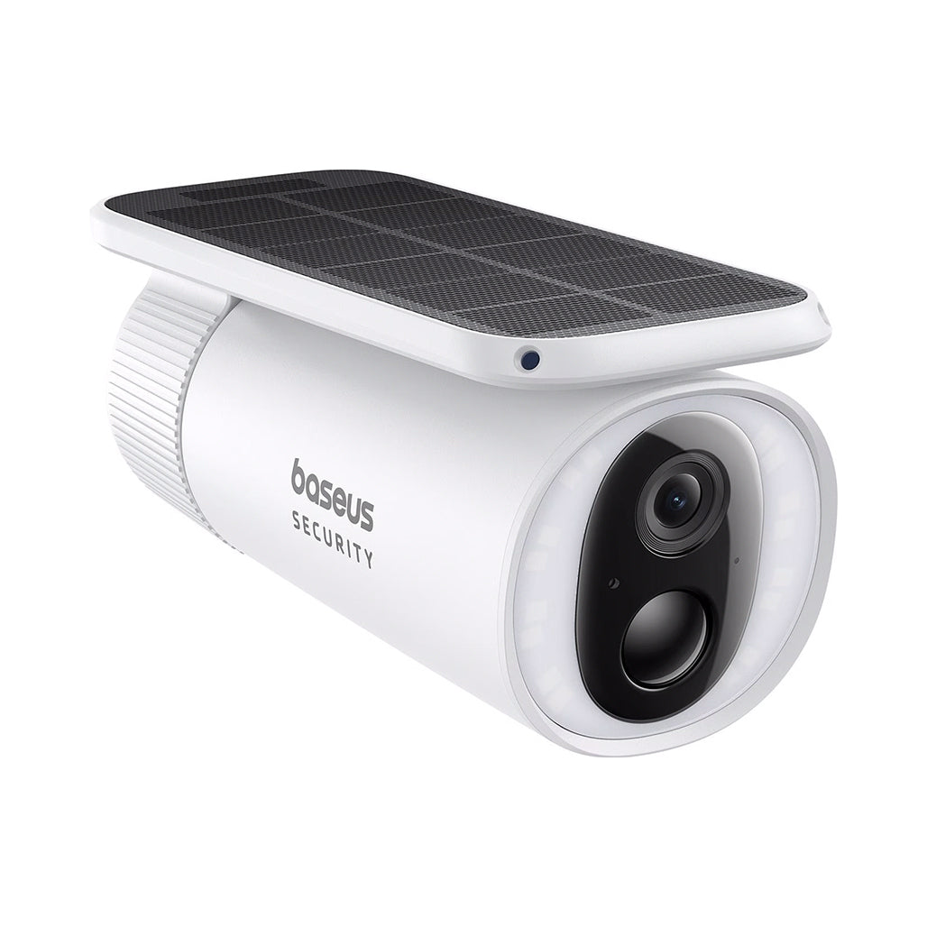 A Photo Of Baseus Security S1 Outdoor Camera 2K – Solar-Powered, Wide 145° FOV, and Smart AI Monitoring