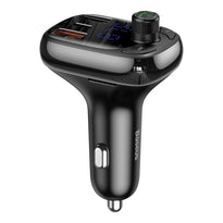 Baseus T-Shaped S-13 Bluetooth FM Transmitter with 36W PPS Fast Charger – Car MP3 Player & Dual USB Ports