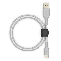 Belkin 5ft USB-C to USB-A Charging Cable with Strap – Durable, Flexible