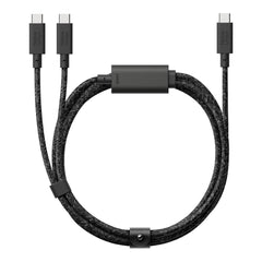 A Photo Of Native Union Belt Cable 2-in-1 USB-C to USB-C Fast Charging Cable 140W