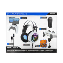 Bionik Pro Kit+ for PlayStation 5 – Gaming Headset, Quickshot Pro Triggers, Phone Holder, USB-C Cable & 6-Port USB Hub