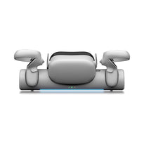 BluPebble Elite Charging Station for Meta Quest 2 – Fast Wireless Dock with Magnetic USB-C Connector