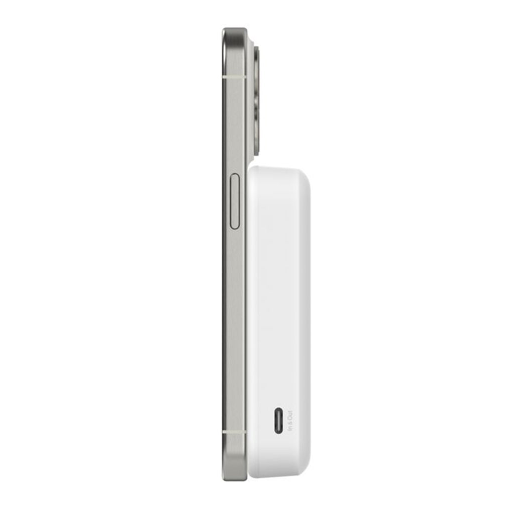 A Photo Of Belkin BoostCharge Pro 10,000mAh Magnetic Power Bank with Qi2 15W Wireless Fast Charging & Kickstand