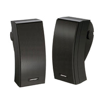 Bose 251 Wall Mount Outdoor Speakers - Weather-Resistant Black Stereo Speakers with Articulated Array®