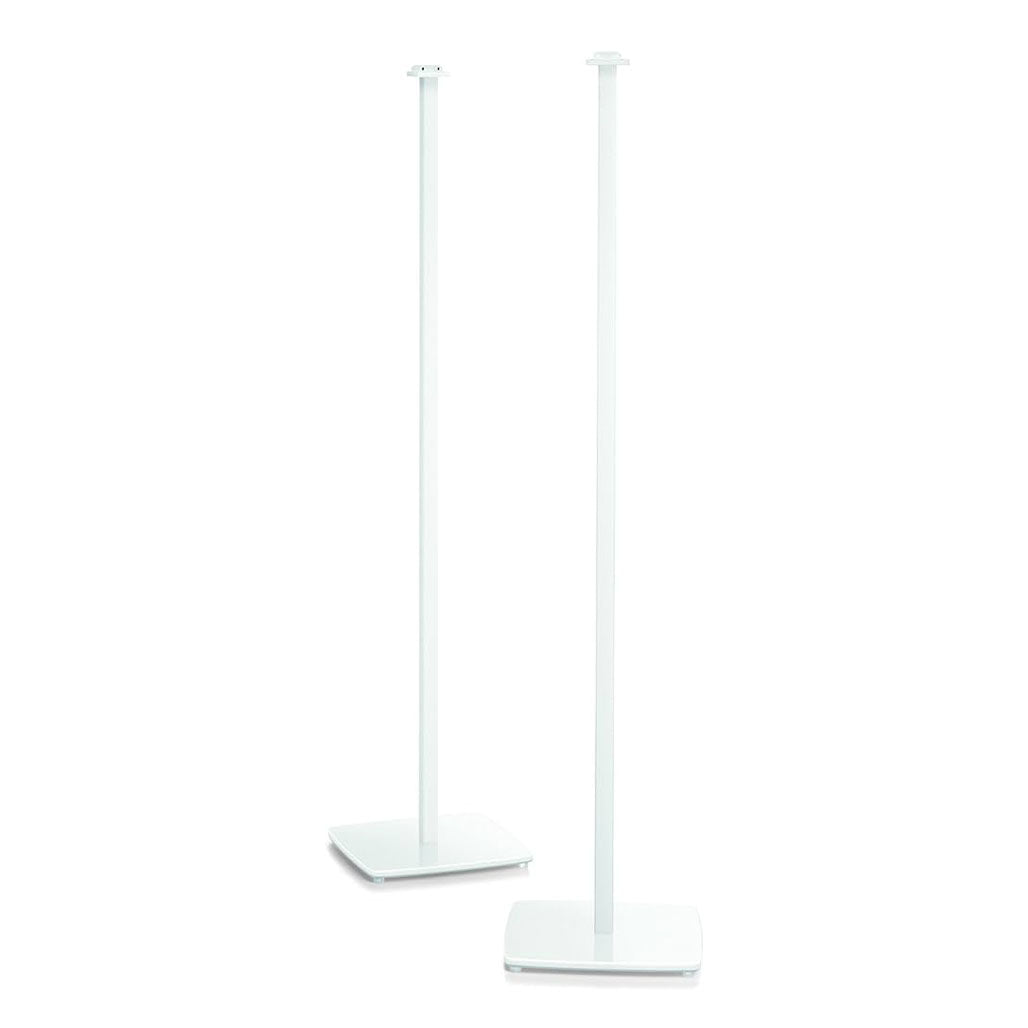 A Photo Of Bose OmniJewel 650 Floor Stand – Pair, White – Compatible with Lifestyle 650 & 600 Systems
