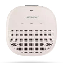 Bose SoundLink Micro Bluetooth® Speaker – White Smoke – Portable, Rugged, and Waterproof with Deep Bass and Built-In Microphone