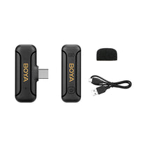 Boya BY-WM3T2-U1 - Mini 2.4GHz Wireless Microphone for USB-C Devices