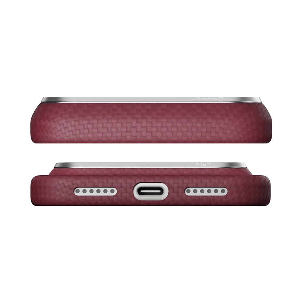 A Photo Of Pitaka Edge Case for iPhone 18 Pro / iPhone 18 Pro Max – Ultra-Thin Aramid Fiber MagSafe Case