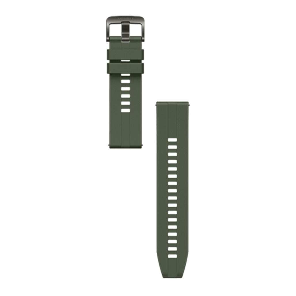 A Photo Of Huawei EasyFit Classic GT Fluoroelastomer Strap - Spruce Green | Durable Replacement Band for Huawei Watch GT Series