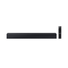 A Photo Of Samsung HW-C400 Soundbar - 40W 2.0 Channel with Dolby Digital 2.0, Built-In Woofer, and Bluetooth Connectivity
