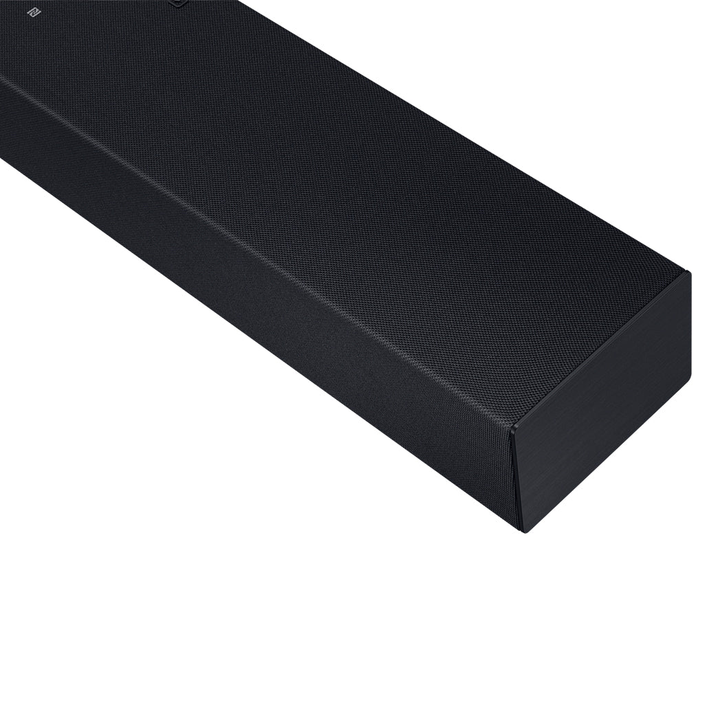 A Photo Of Samsung HW-C400 Soundbar - 40W 2.0 Channel with Dolby Digital 2.0, Built-In Woofer, and Bluetooth Connectivity