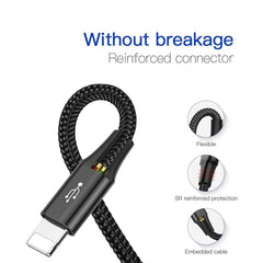 A Photo Of Baseus Fast 4in1 Cable For lightning + Type-C (2) Micro 3.5A 1.2M, CA1T4-B01