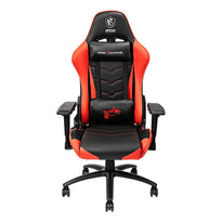 MSI MAG CH120 Gaming Chair - Ergonomic High-Back, 180° Recline, 4D Adjustable Armrests, Steel Frame