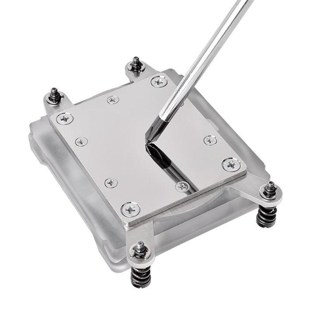 A Photo Of Thermaltake Pacific W6 CPU Water Block for AMD Ryzen Threadripper TR4 – RGB Cooling Performance with Built-In Temperature Sensor