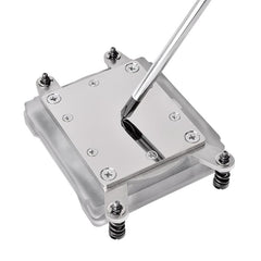 A Photo Of Thermaltake Pacific W6 CPU Water Block for AMD Ryzen Threadripper TR4 – RGB Cooling Performance with Built-In Temperature Sensor