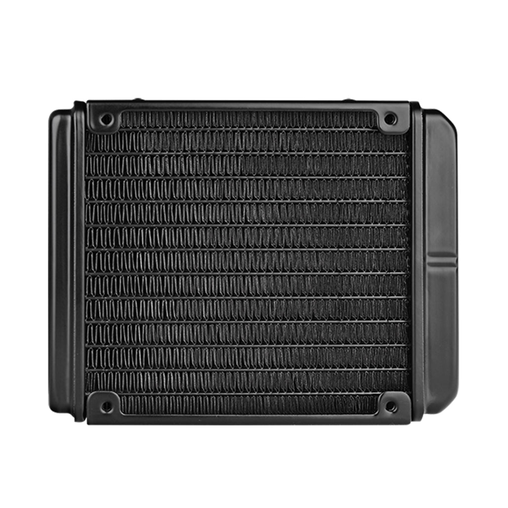 A Photo Of Thermaltake TH120 ARGB Sync AIO Liquid Cooler – High-Performance 120mm Radiator with RGB Lighting