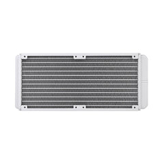 A Photo Of Thermaltake TH240 ARGB Sync Snow Edition AIO Liquid Cooler – Dual 120mm Radiator with RGB Lighting