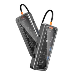 A Photo Of COTEetCI 8-in-1 Multifunctional Docking Station – USB 3.0, Type-C PD100W, HDMI 4K, and More