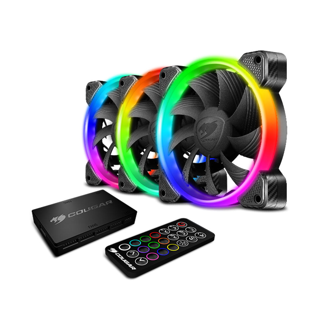 A Photo Of Cougar Vortex RGB HPB 120