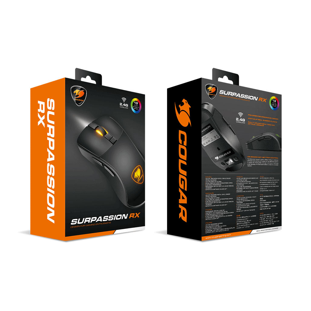 A Photo Of Cougar SURPASSION RX Wireless Optical Gaming Mouse | Precision and Performance