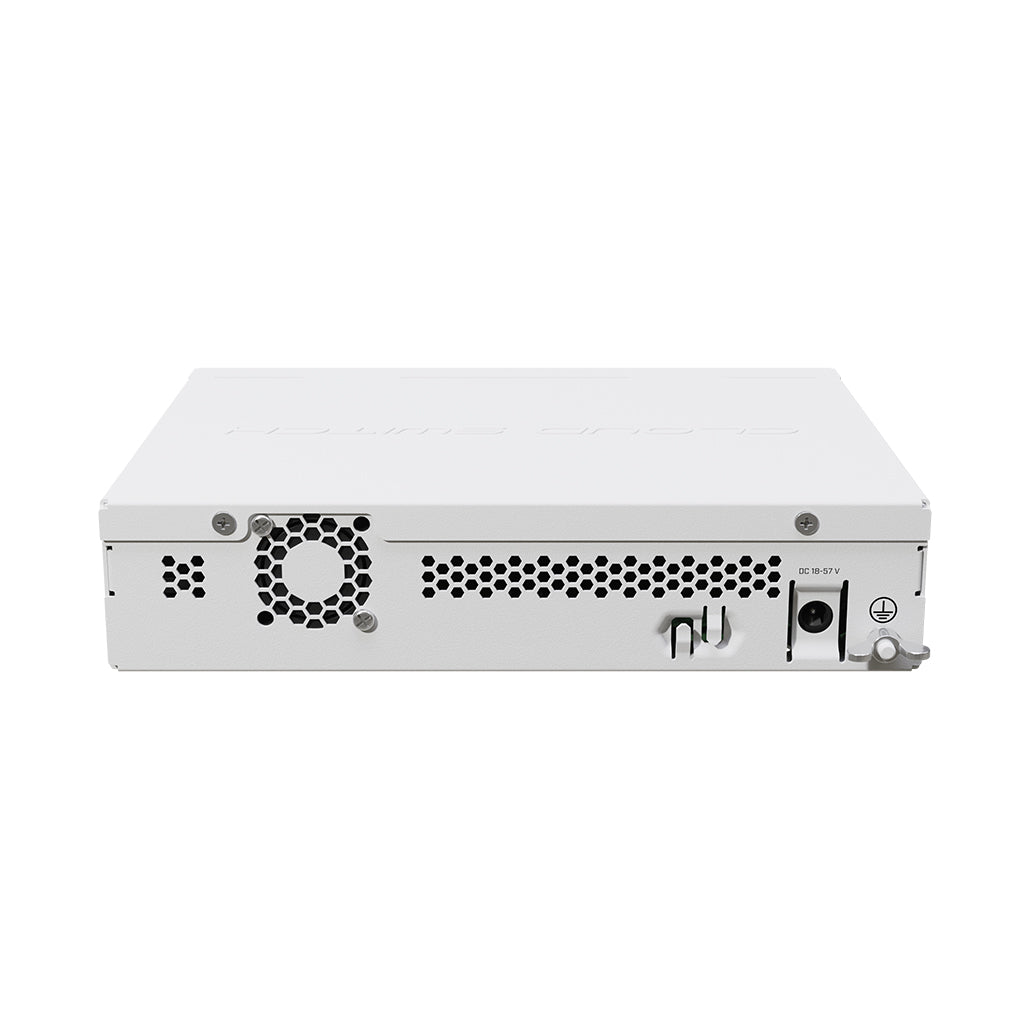 A Photo Of MikroTik CRS310-1G-5S-4S+IN - 10 Gigabit Fiber Switch with 1G SFP, 10G SFP+, and PoE-in