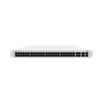 Mikrotik CRS354-48P-4S+2Q+RM Rackmount Switch | 48x 1G RJ45 Ports, 4x 10G SFP+, 2x 40G QSFP+ | 750W Power Supply