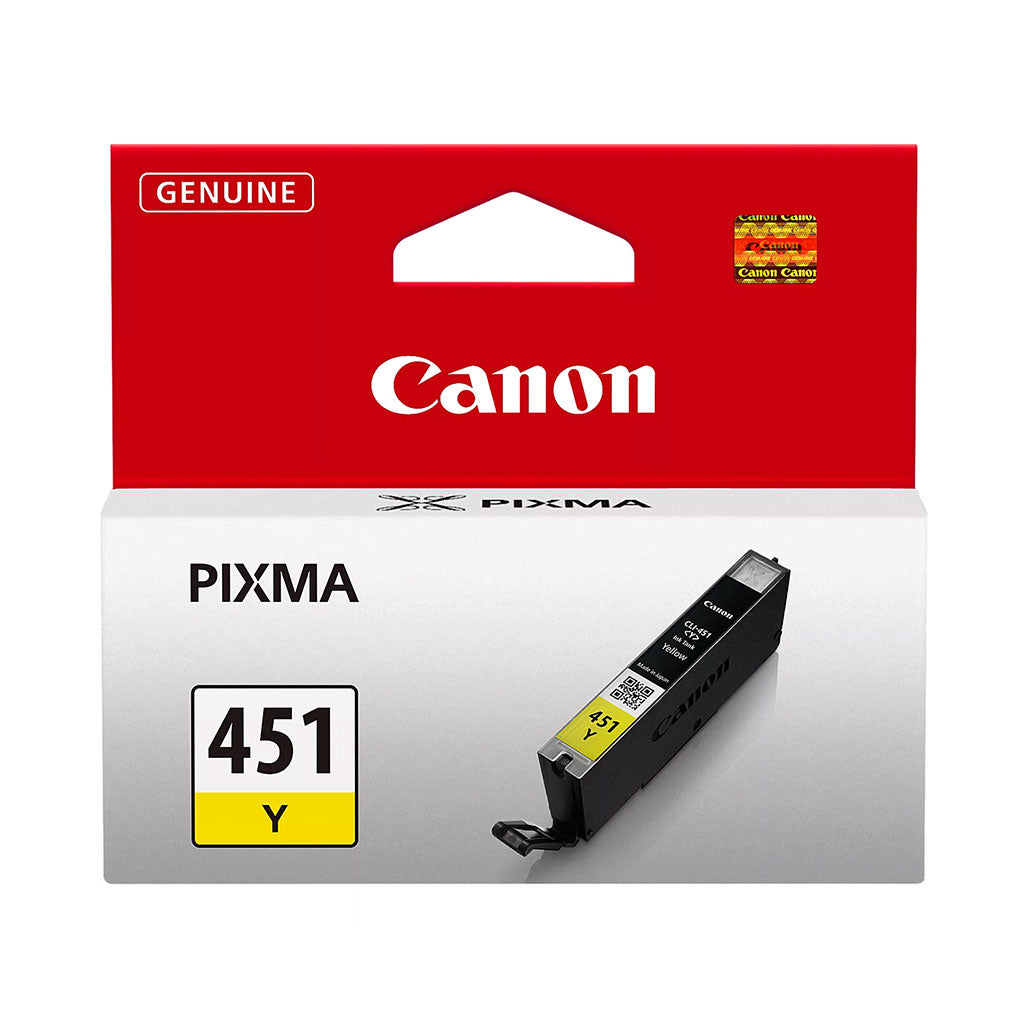 A Photo Of Canon CLI-451Y Yellow Ink Cartridge