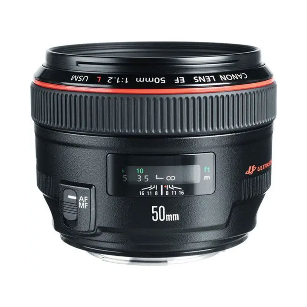 A Photo Of Canon EF 50mm f/1.2L USM Lens – High-Performance Prime with Exceptional Aperture