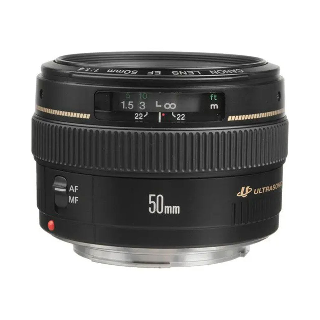 A Photo Of Canon EF 50mm f/1.4 USM Lens – Versatile Prime for Sharp and Clear Imaging