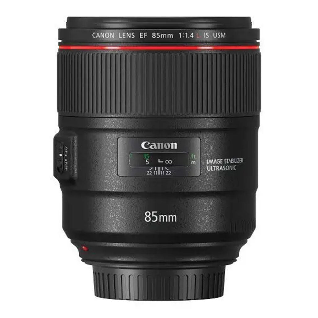 A Photo Of Canon EF 85mm f/1.4L IS USM Lens – Premium Portrait and Low-Light Lens