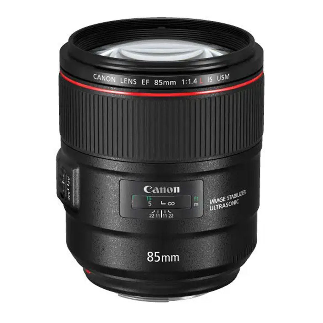 A Photo Of Canon EF 85mm f/1.4L IS USM Lens – Premium Portrait and Low-Light Lens
