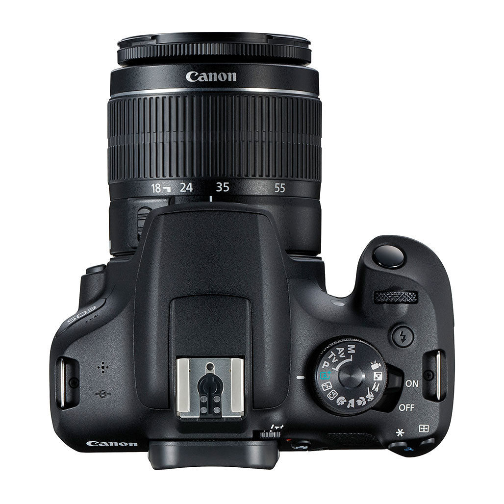 A Photo Of Canon EOS 1500D DSLR Camera with EF-S 18-55 IS II Camera Lens