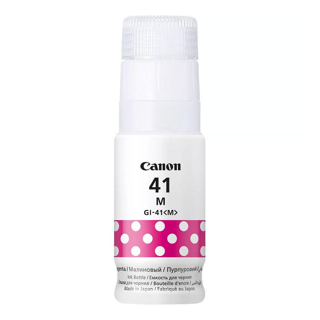A Photo Of Canon GI-41M Ink Bottle, Magenta