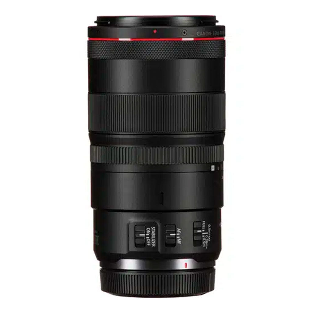 A Photo Of Canon RF 100mm f/2.8 L Macro IS USM Lens - Medium-Telephoto Macro with Hybrid IS for EOS R-Series