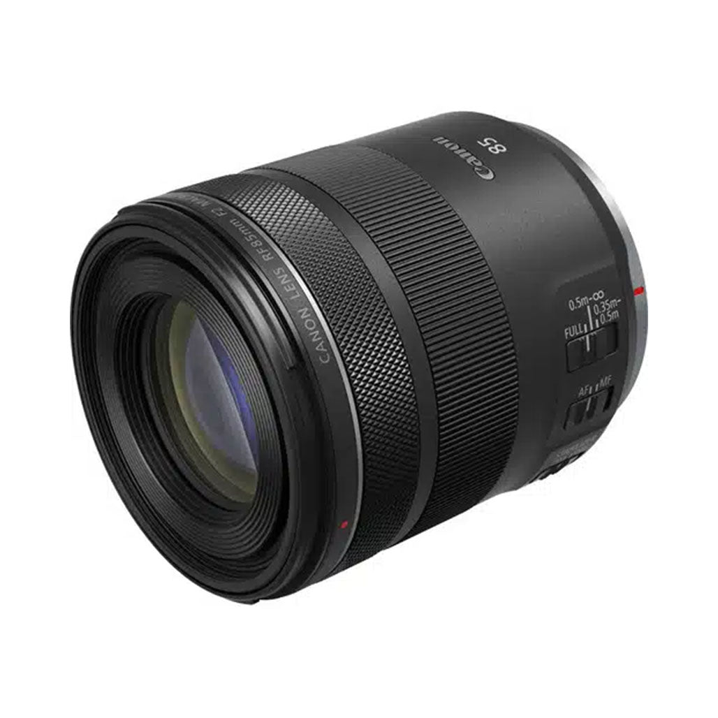 A Photo Of Canon RF 85mm f/2 Macro IS STM Lens