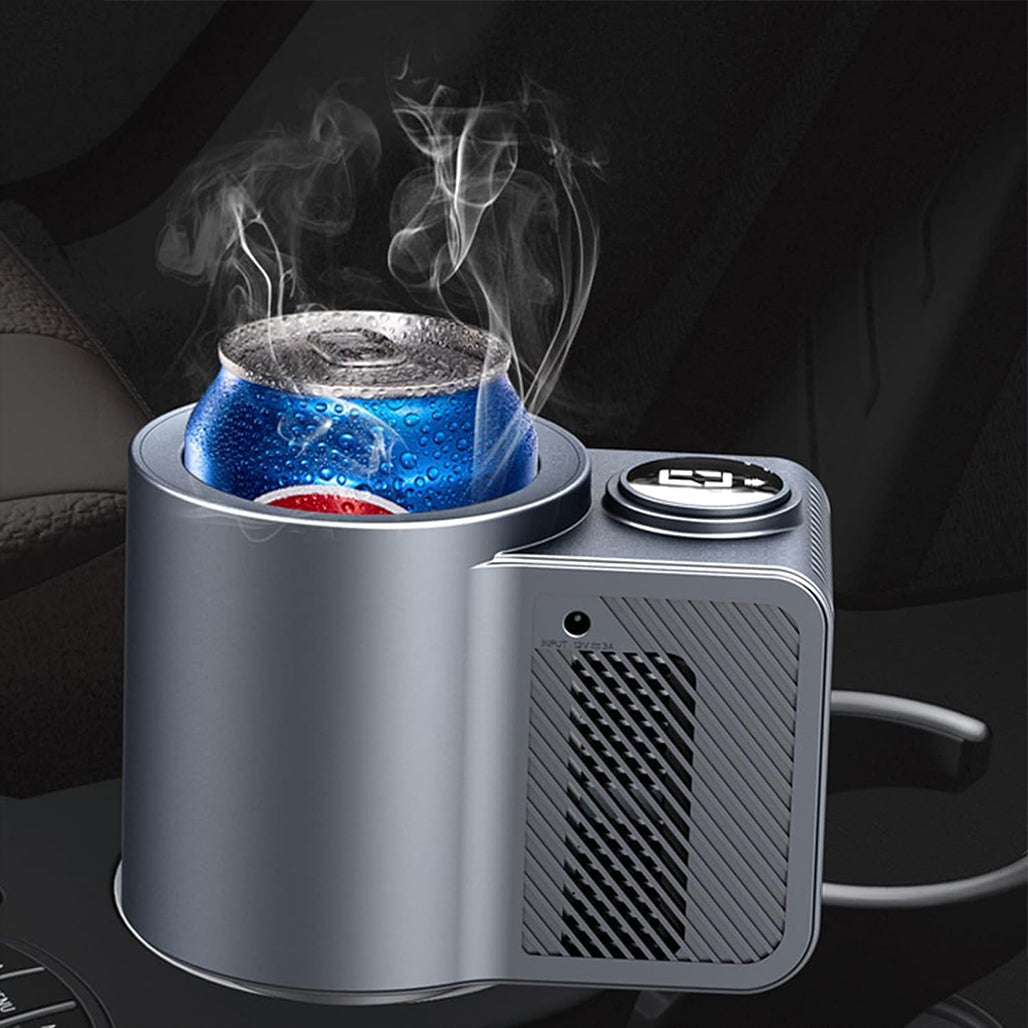 A Photo Of Car Cooling and Heating Smart Cup