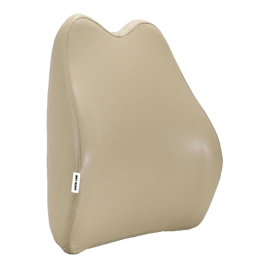 A Photo Of Green Lion GNSETCUSNLBR Car Seat Back Cushion - Light Brown