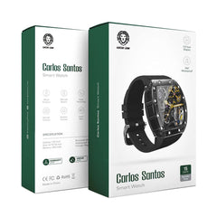 A Photo Of Green Lion Carlos Santos Smart Watch