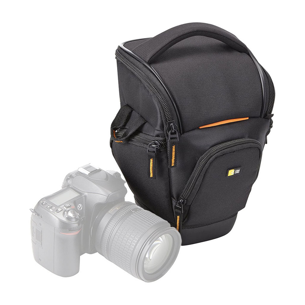 A Photo Of Case Logic SLR Zoom Holster - Black - SLRC201