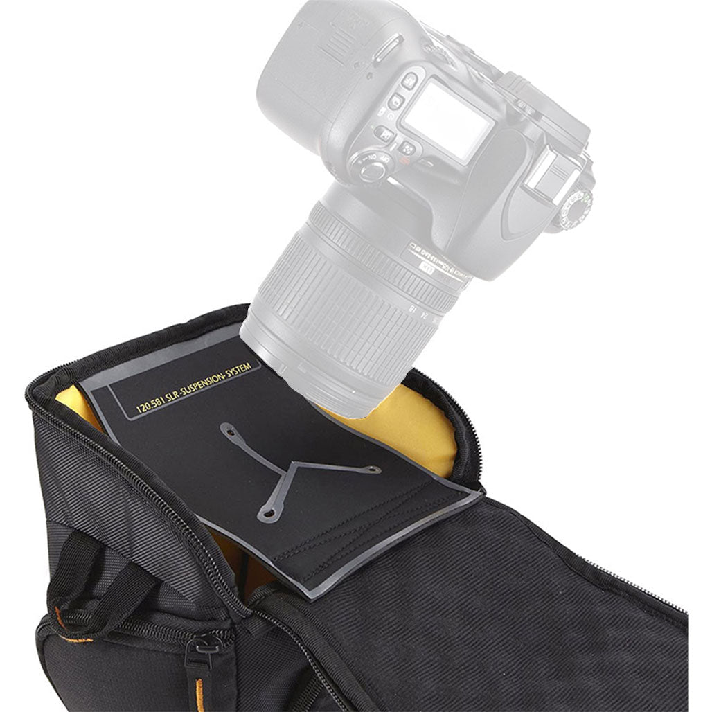 A Photo Of Case Logic SLR Zoom Holster - Black - SLRC201