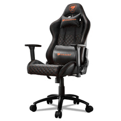 A Photo Of Cougar Armor Pro Gaming Chair - Mid-Size Ergonomic Chair with 170º Recline, 3D Adjustable Armrests & Class 4 Gas Lift Cylinder