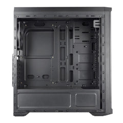 A Photo Of Cougar MX330-G Mid-Tower Gaming Case with Tempered Glass Window – Sleek Design, Superior Cooling, and Ample Space for Upgrades