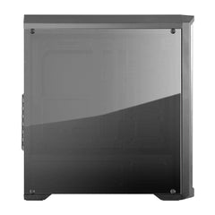 A Photo Of Cougar MX330-G Mid-Tower Gaming Case with Tempered Glass Window – Sleek Design, Superior Cooling, and Ample Space for Upgrades