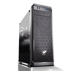 A Photo Of Cougar MX330-X Mid Tower Gaming Case – Efficient Cooling, Expandable Design, and DVD Bay Support