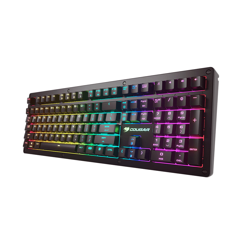 A Photo Of Cougar Puri RGB Mechanical Gaming Keyboard – Blue Switches with Customizable Backlighting