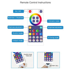 A Photo Of Creative Pick Up Rhythm Ambient Light Set - Smart Sticks SAL006BS