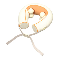 A Photo Of Porodo Shiatsu Neck Massager with Heat Therapy & Deep Tissue Relief – Yellow