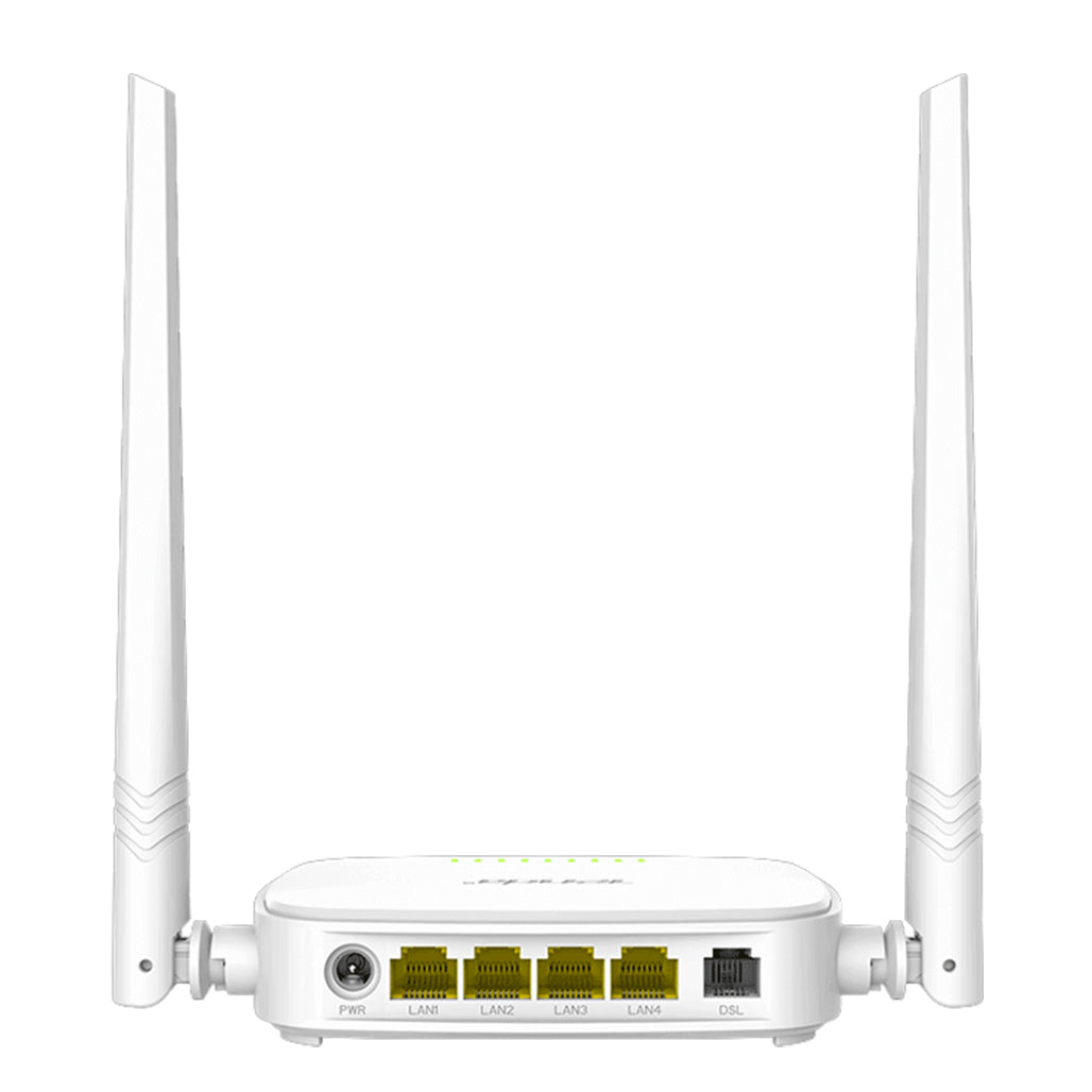 A Photo Of Tenda D301 N300 ADSL2+ Modem Router with Dual Antennas