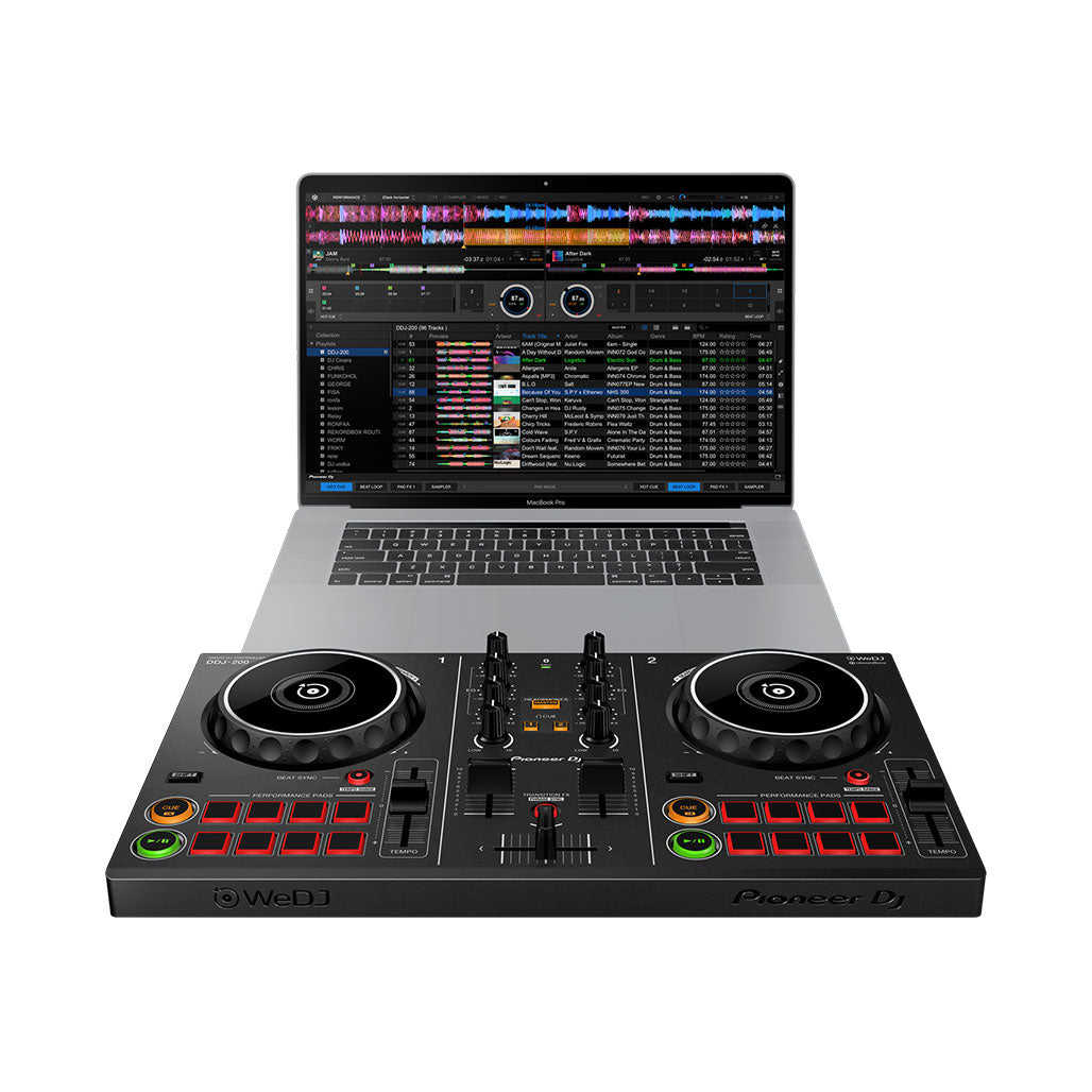 A Photo Of Pioneer DDJ-200 - 2-Channel Smart DJ Controller with Wireless Connectivity