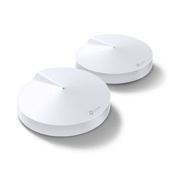 A Photo Of TP-Link Deco M5 AC1300 Whole Home Mesh Wi-Fi System | Tri-Band Wireless, Seamless Coverage, and Advanced Security